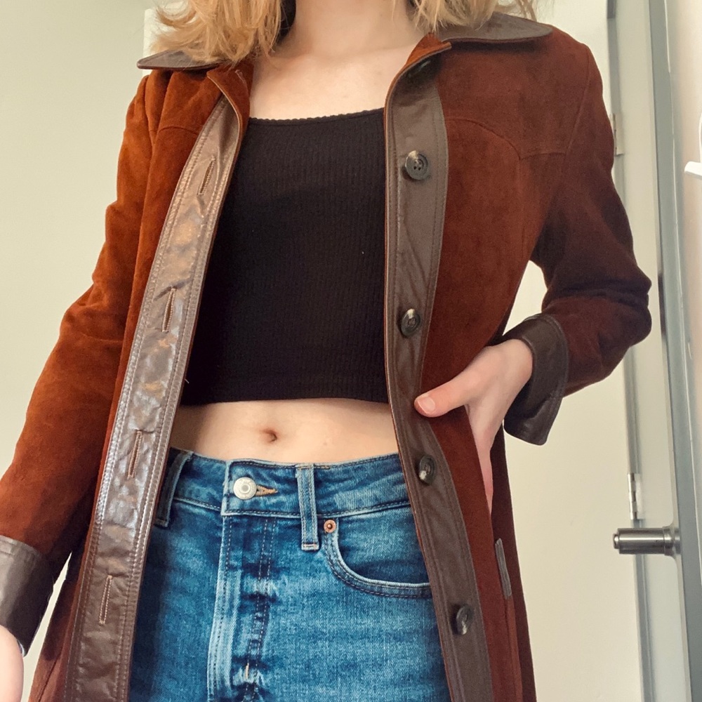Thrifted Vintage Jacket Leathers by New England